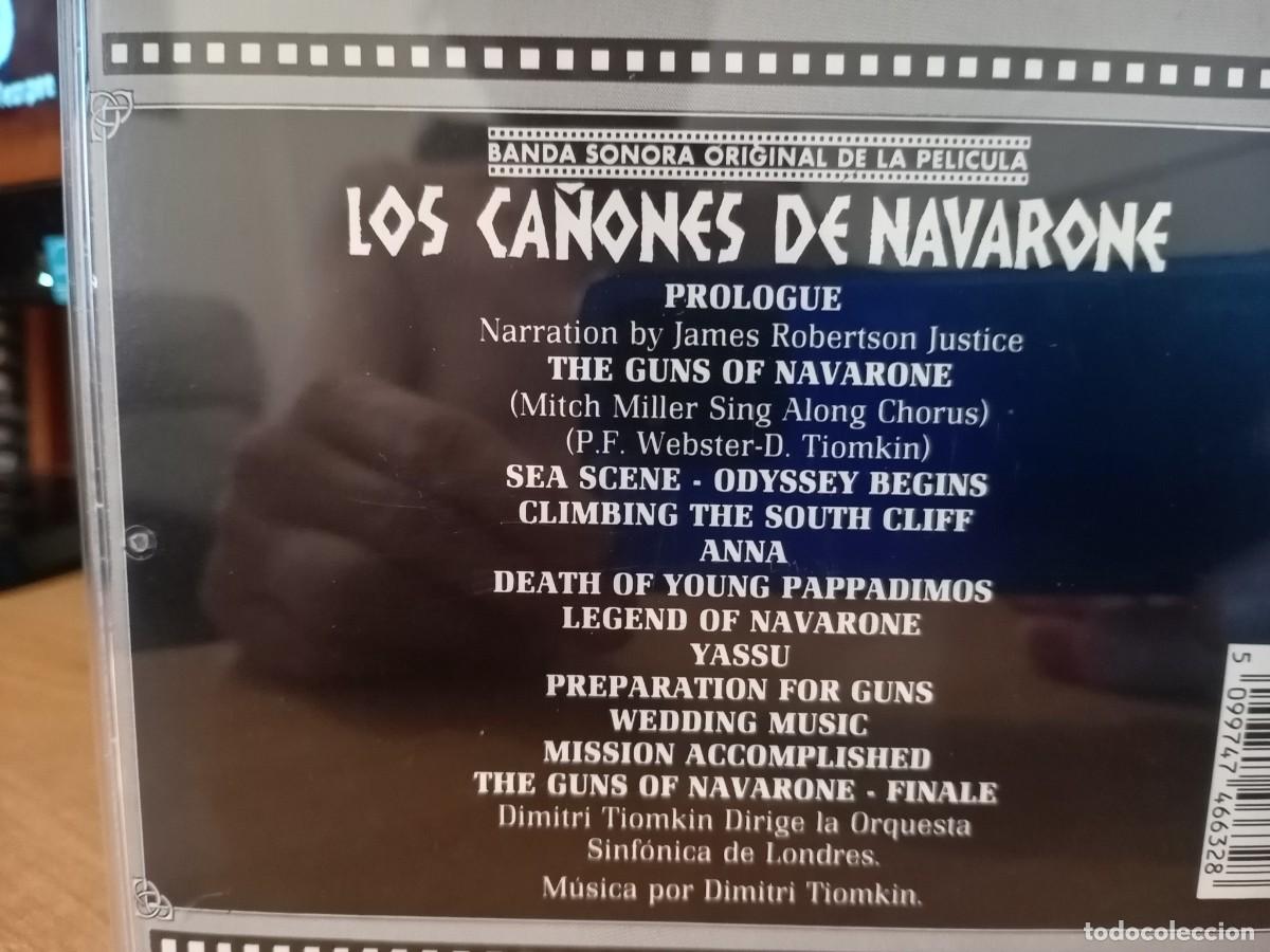 CDs de m&uacute;sica: CD SOUNDTRACK: LOS CA&Ntilde;ONES DE NAVARONE - Foto 3