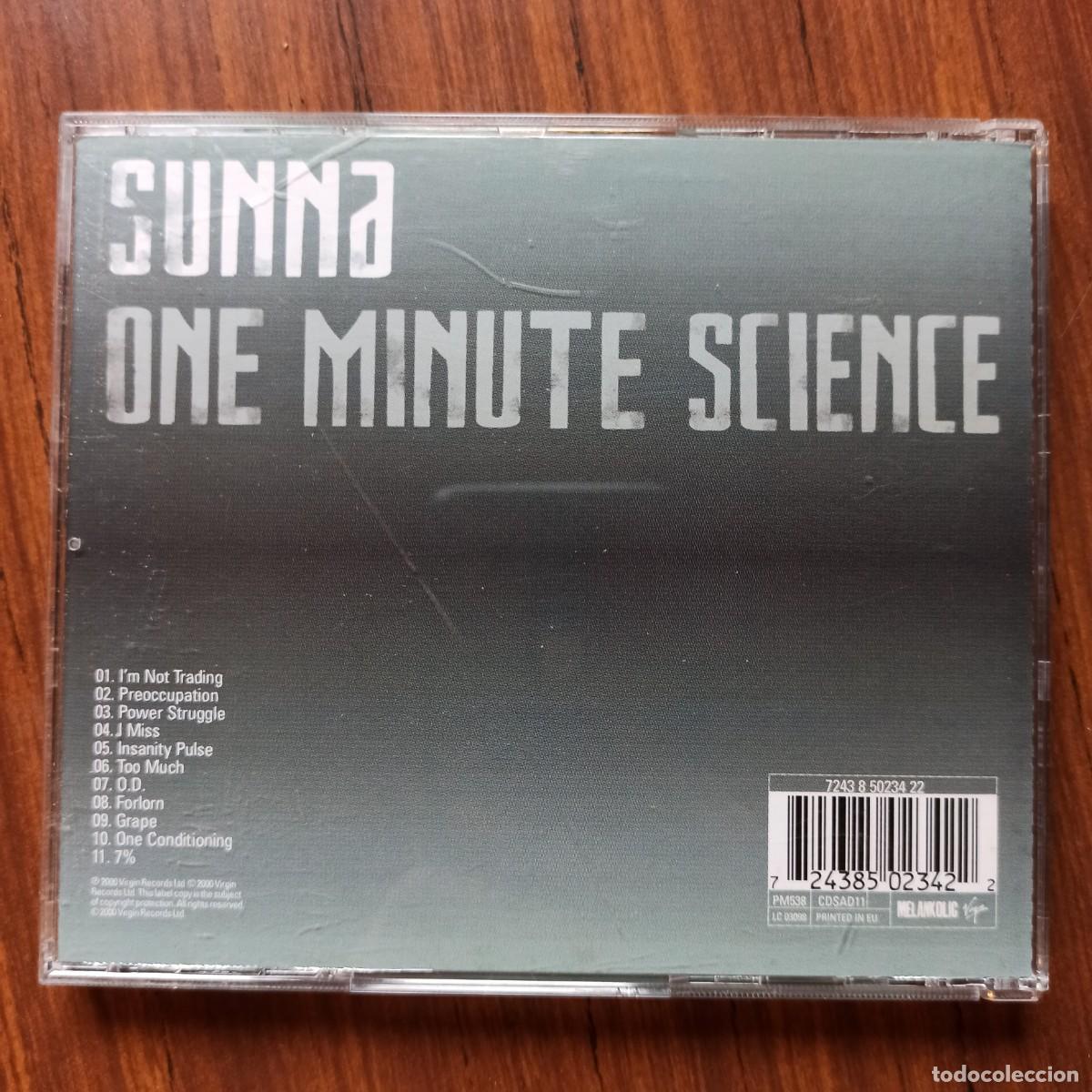 CDs de m&uacute;sica: CD Sunna &ndash; One Minute Science - Foto 2