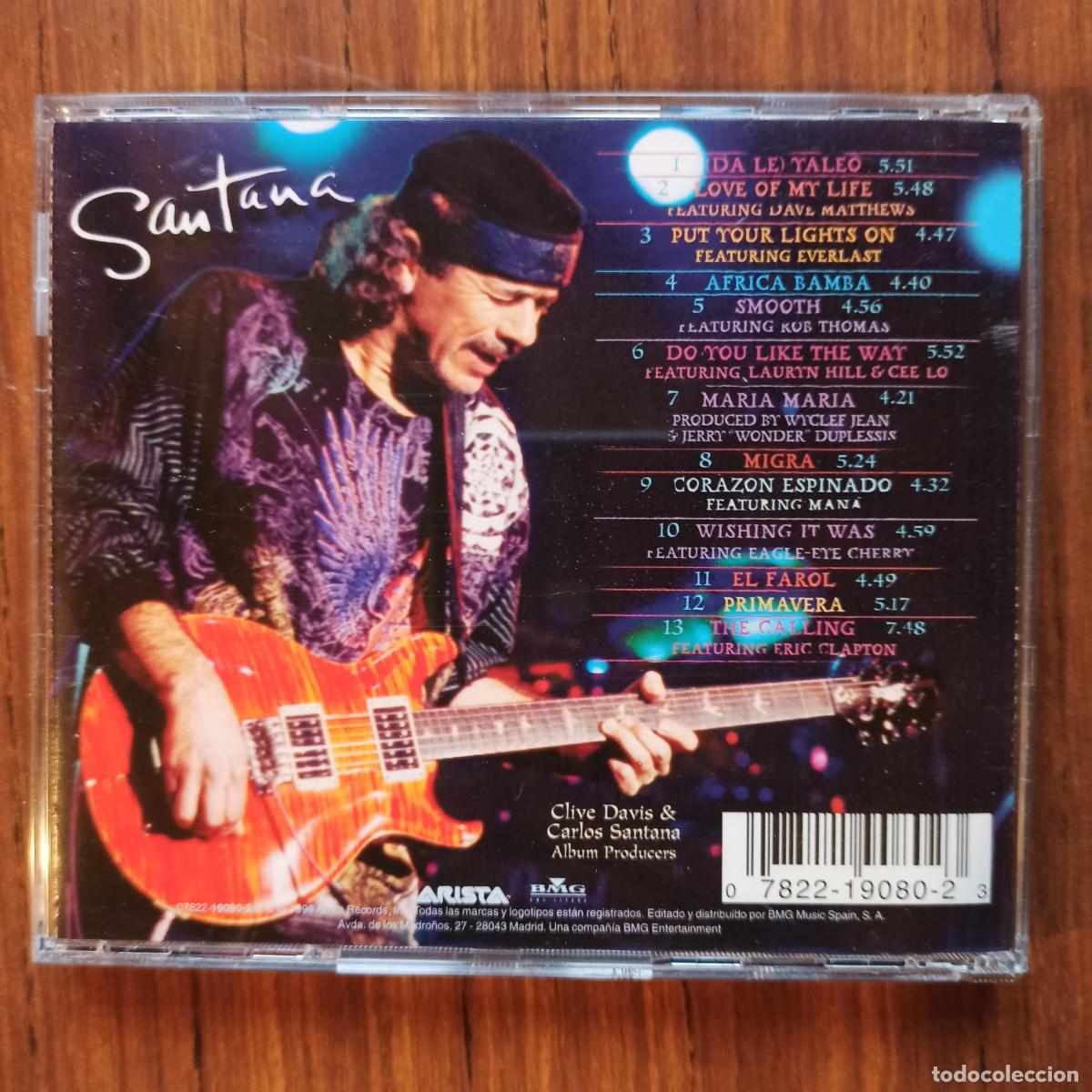 CDs de m&uacute;sica: CD Santana &ndash; Supernatural - Foto 2