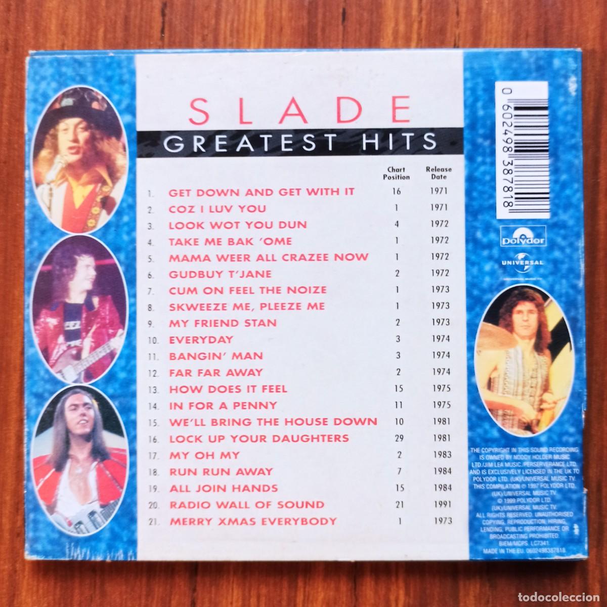 CDs de m&uacute;sica: CD Slade &ndash; Greatest Hits - Foto 2