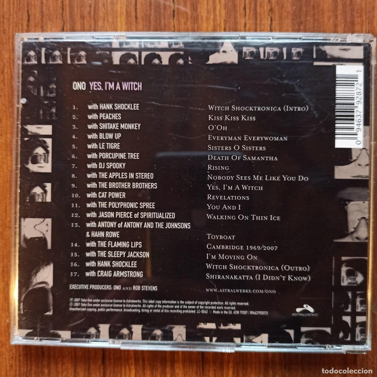 CDs de m&uacute;sica: CD Yoko Ono &ndash; Yes, Im A Witch - Foto 2