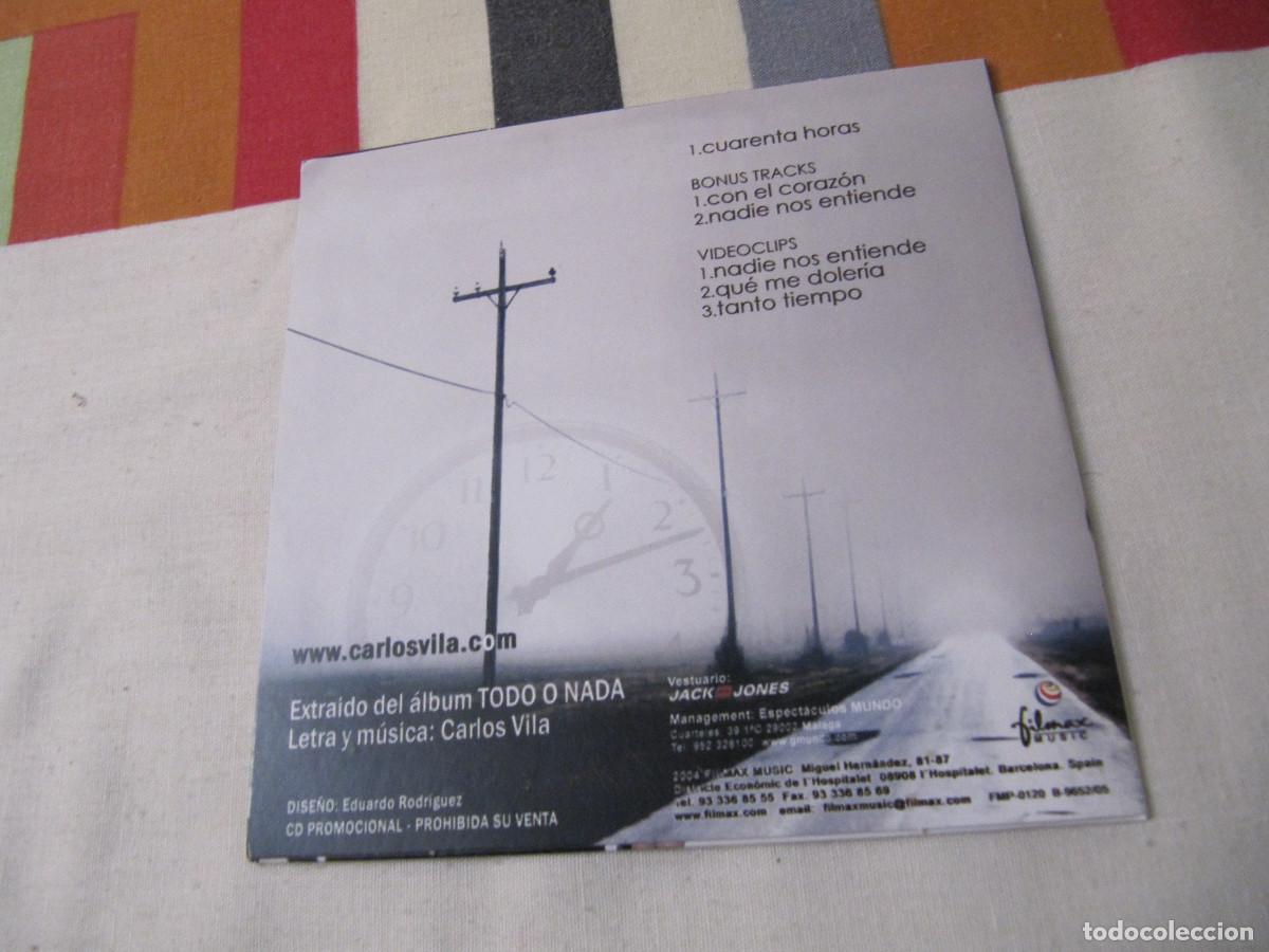 CDs de m&uacute;sica: CARLOS VILA CUARENTA HORAS - Foto 2