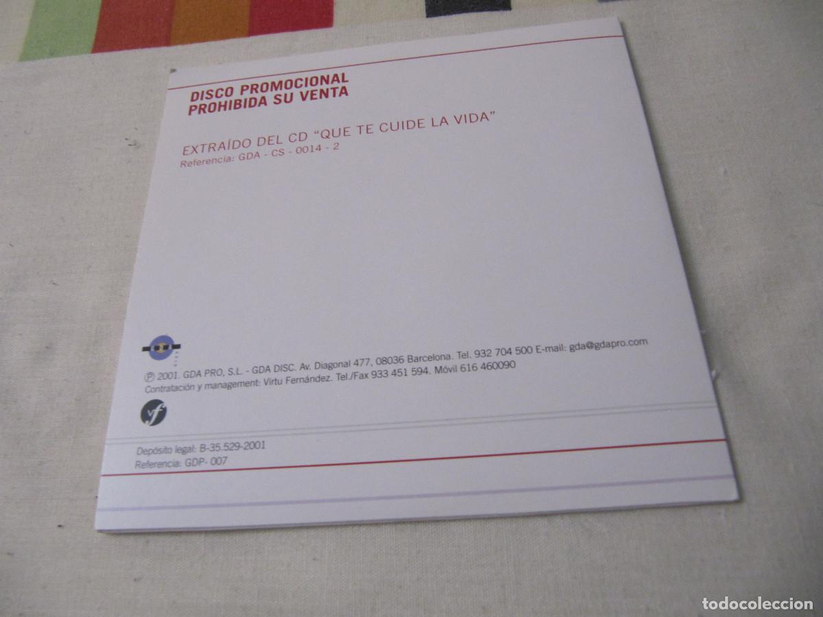 CDs de m&uacute;sica: GEMMA RECORDER / QUE TE CUIDE LA VIDA - Foto 2