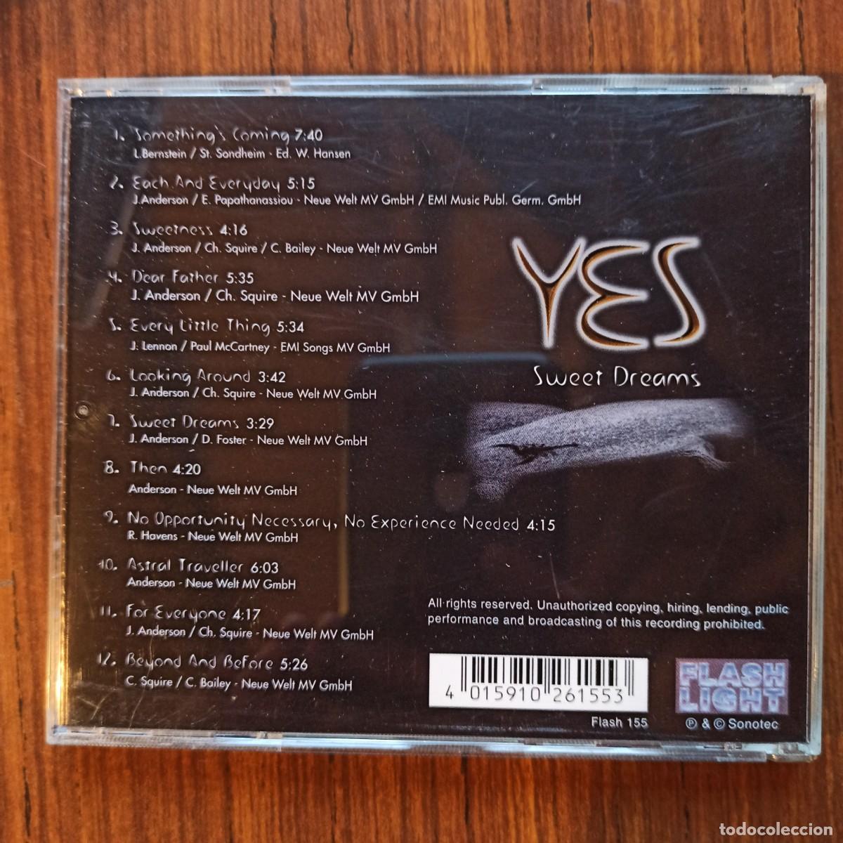 CDs de m&uacute;sica: CD Yes &ndash; Sweet Dreams - Foto 2