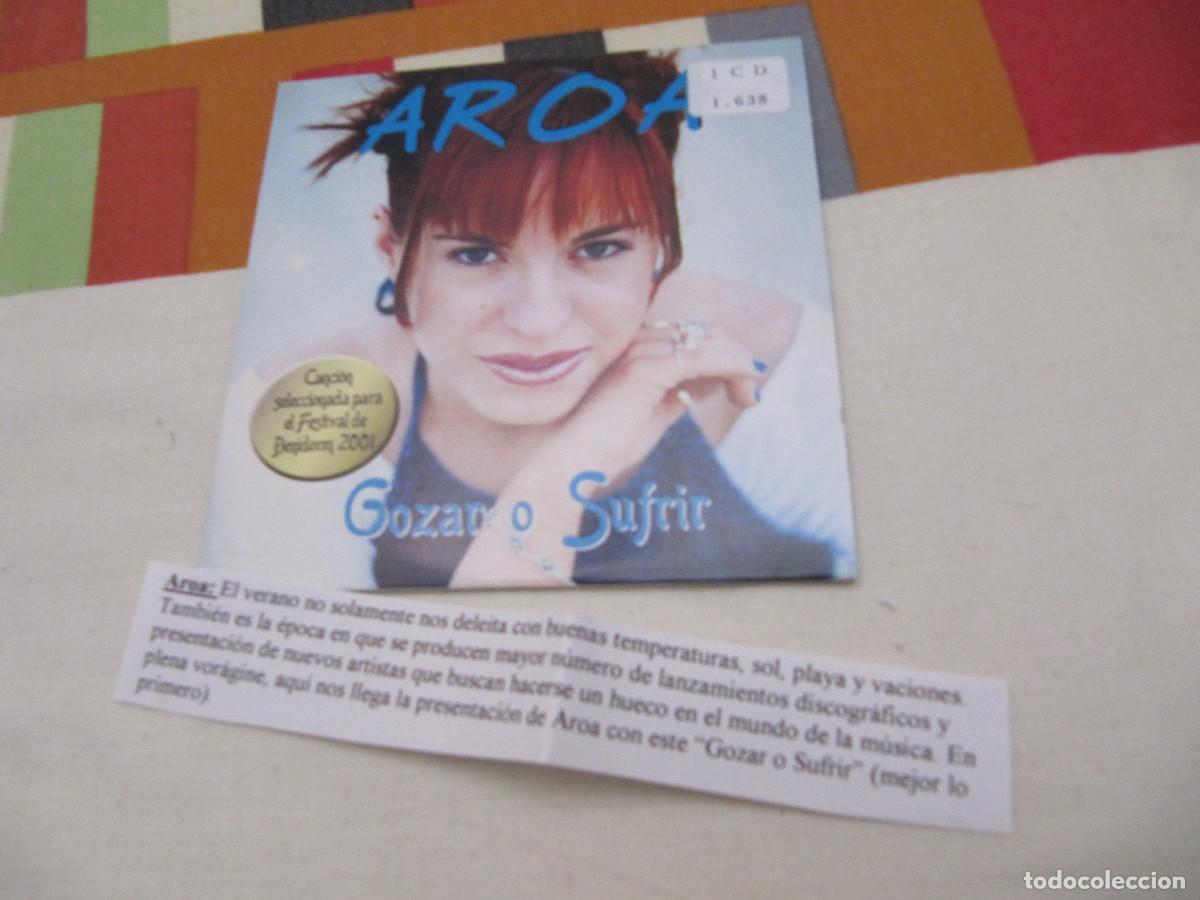 CDs de m&uacute;sica: AROA - GOZAR O SUFRIR CD SINGLE CADENA 100 - Foto 1