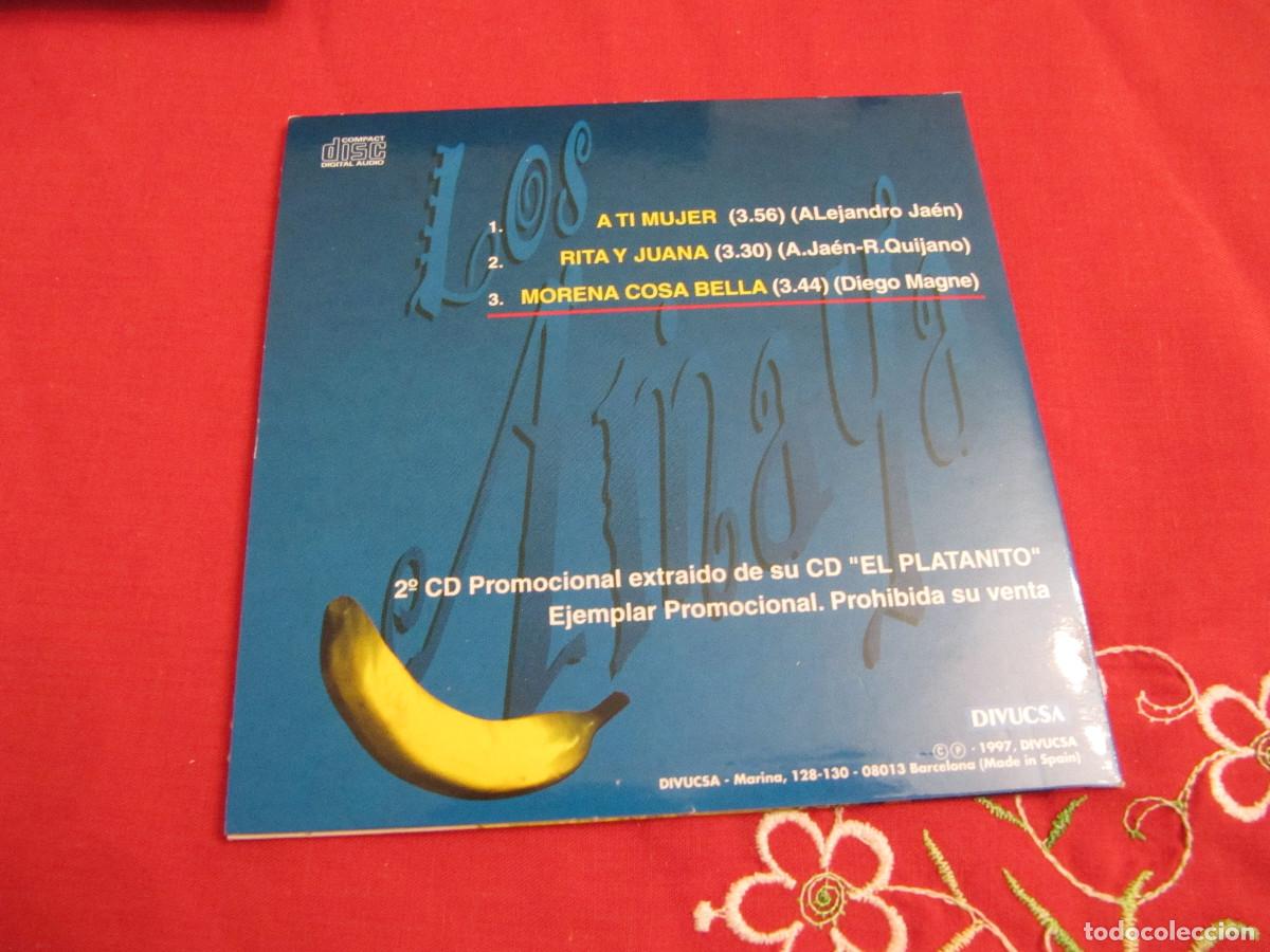 CDs de m&uacute;sica: LOS AMAYA / El platanito 3 temas - Foto 2