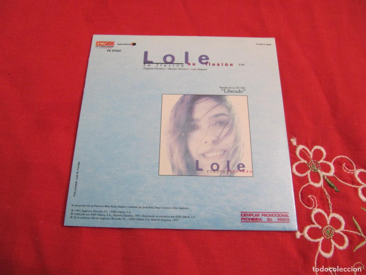 CDs de m&uacute;sica: Lole: Su ilusi&oacute;n, CD single - Foto 2