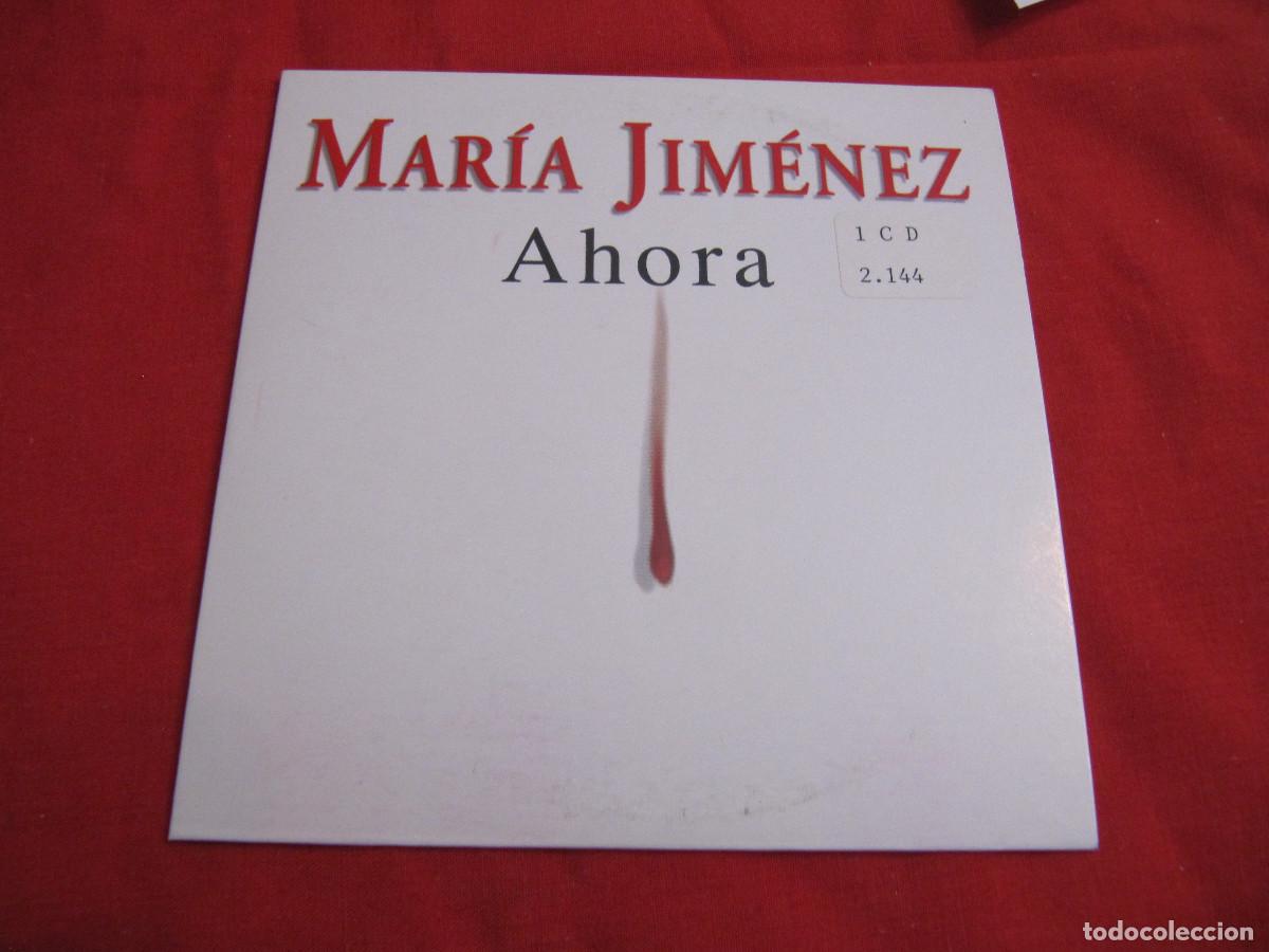 CDs de m&uacute;sica: Mar&iacute;a Jim&eacute;nez &ndash; Ahora - Foto 1