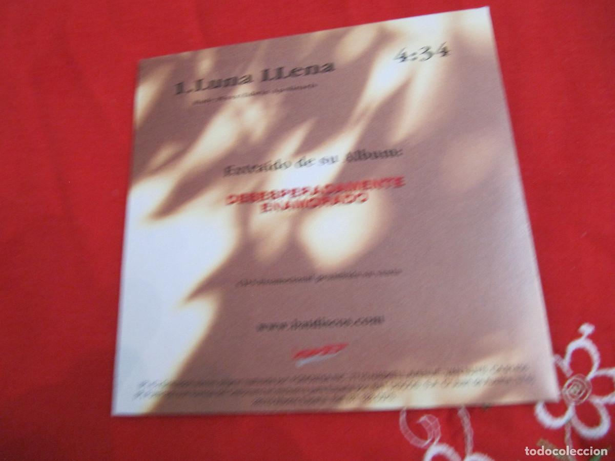 CDs de m&uacute;sica: JORDI - LUNA LLENA CD SINGLE - Foto 2
