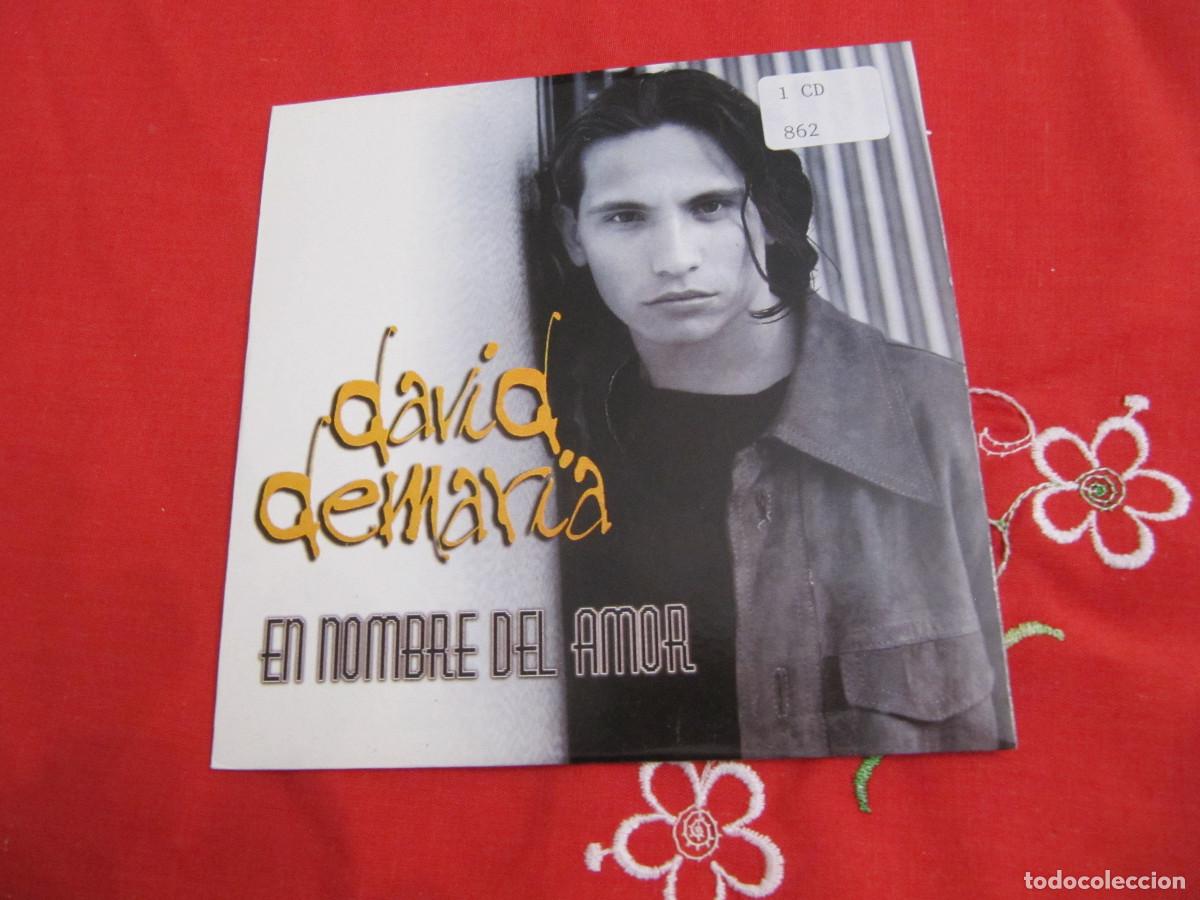 CDs de m&uacute;sica: david de maria,en nombre del amor - Foto 1