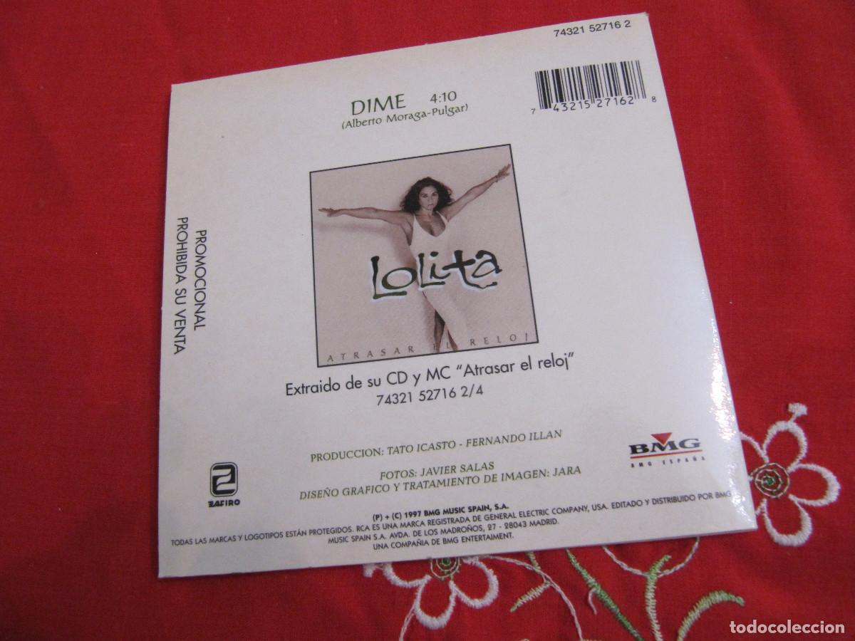 CDs de m&uacute;sica: Lolita &ndash; Dime - Foto 2