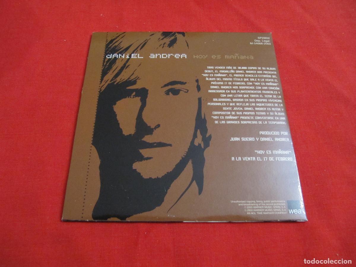 CDs de m&uacute;sica: Daniel Andrea &ndash; Hoy Es Ma&ntilde;ana - Foto 2