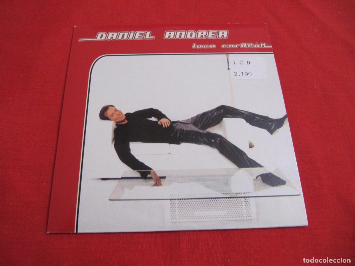CDs de m&uacute;sica: Daniel Andrea - loco coraz&oacute;n - cd promocional - Foto 1