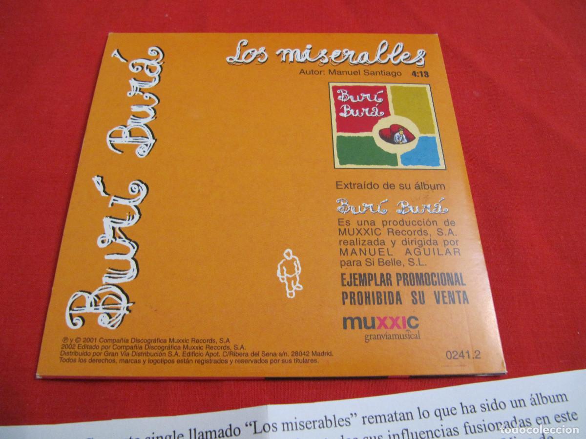 CDs de m&uacute;sica: Bur&iacute; Bur&aacute; &ndash; Los Miserables CD CADENA 100 - Foto 3
