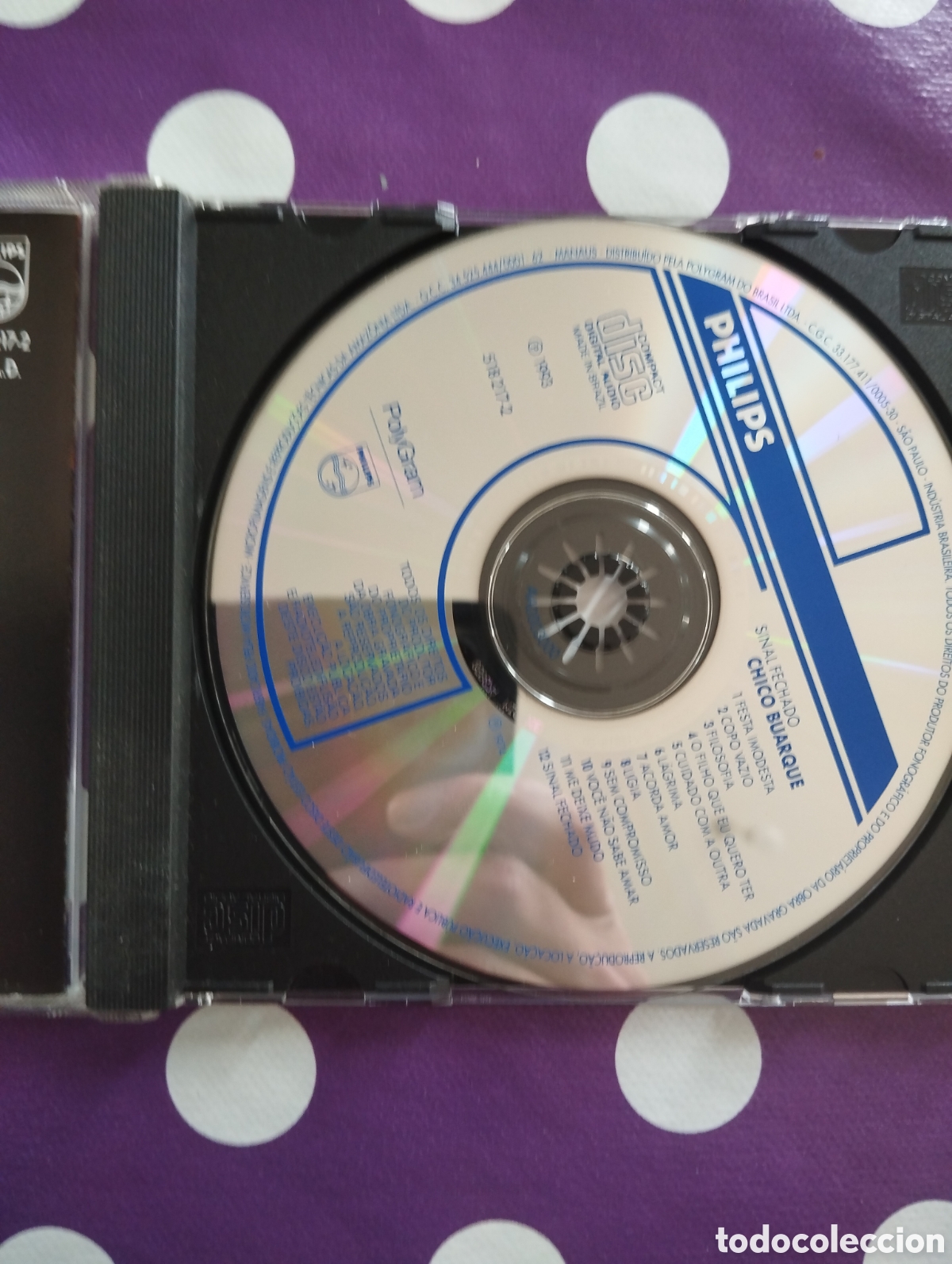 CDs de m&uacute;sica: CHICO BUARQUE SINAL FECHADO CD - Foto 3