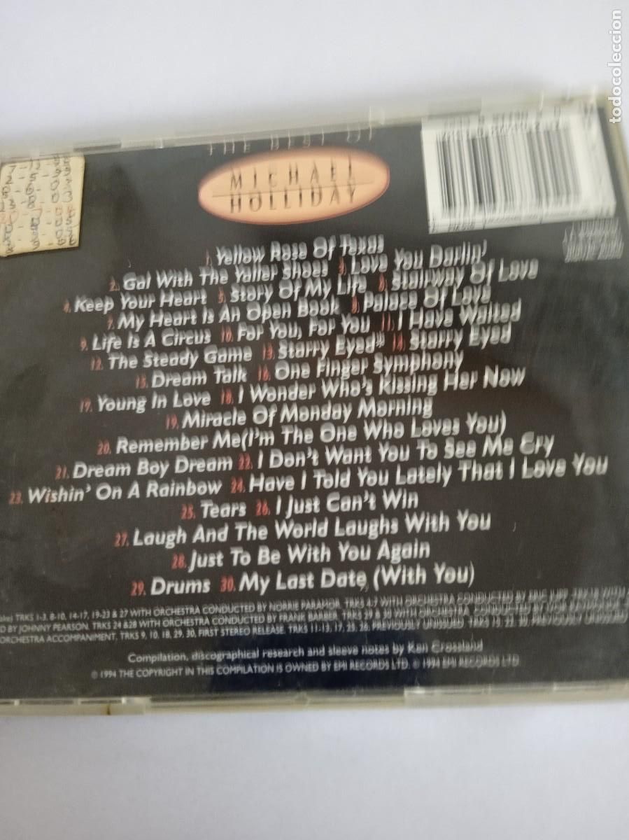 CDs de m&uacute;sica: MICHAEL HOLLIDAY The best - Foto 3