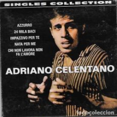 CDs de Música: ADRIANO CELENTANO,SINGLES COLLECTION CD DIGIPACK DEL 2001