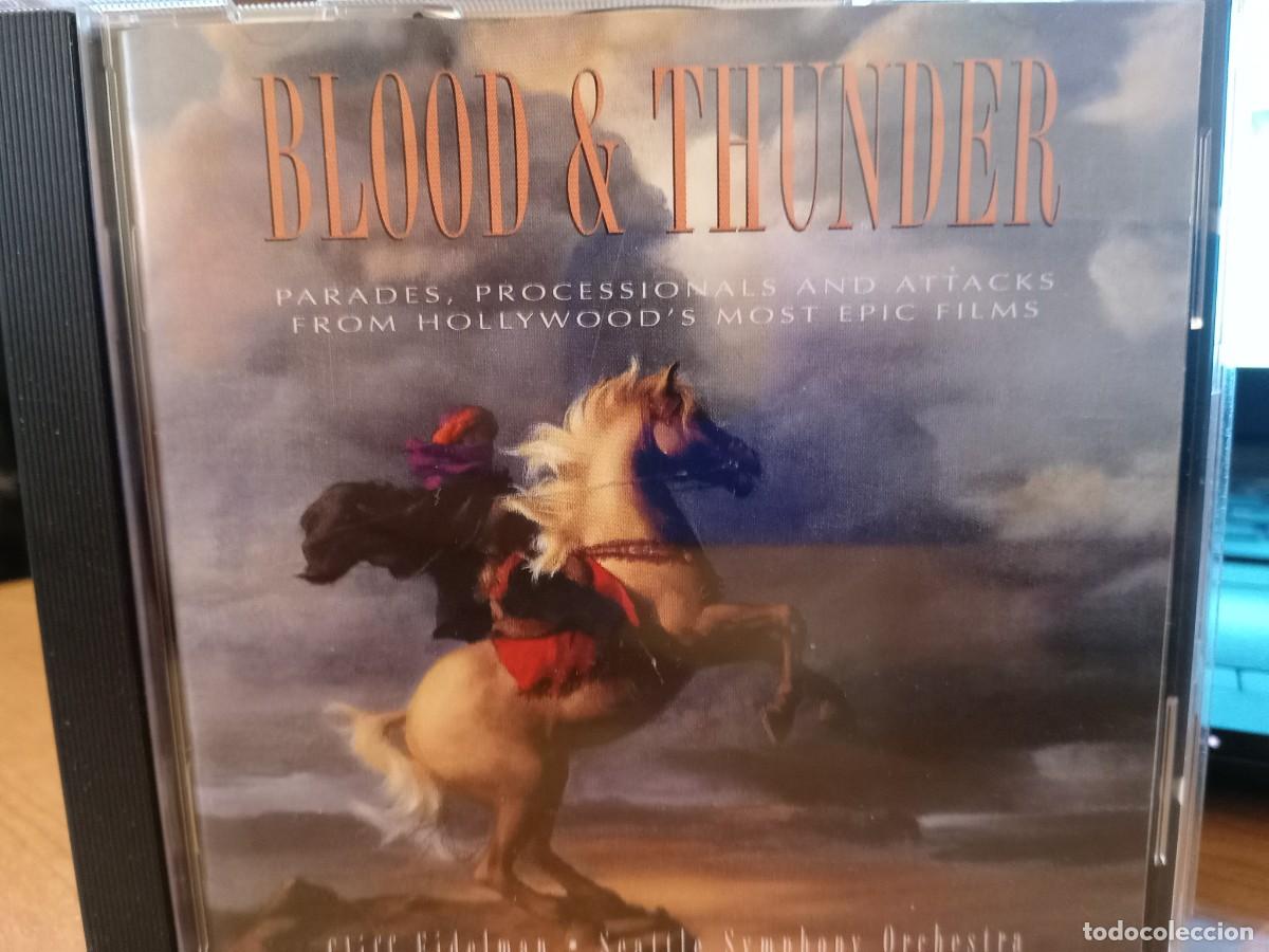 CDs de m&uacute;sica: CD SOUNDTRACK: BLOOD & THUNDER - Foto 1