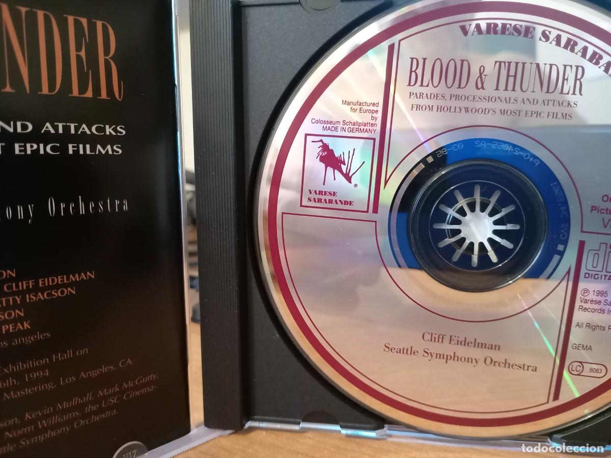 CDs de m&uacute;sica: CD SOUNDTRACK: BLOOD & THUNDER - Foto 2