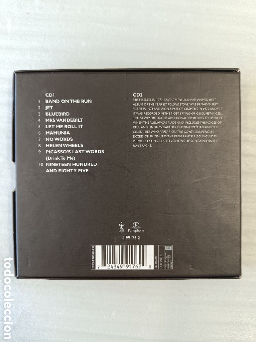 CDs de m&uacute;sica: Band on the run - Foto 2