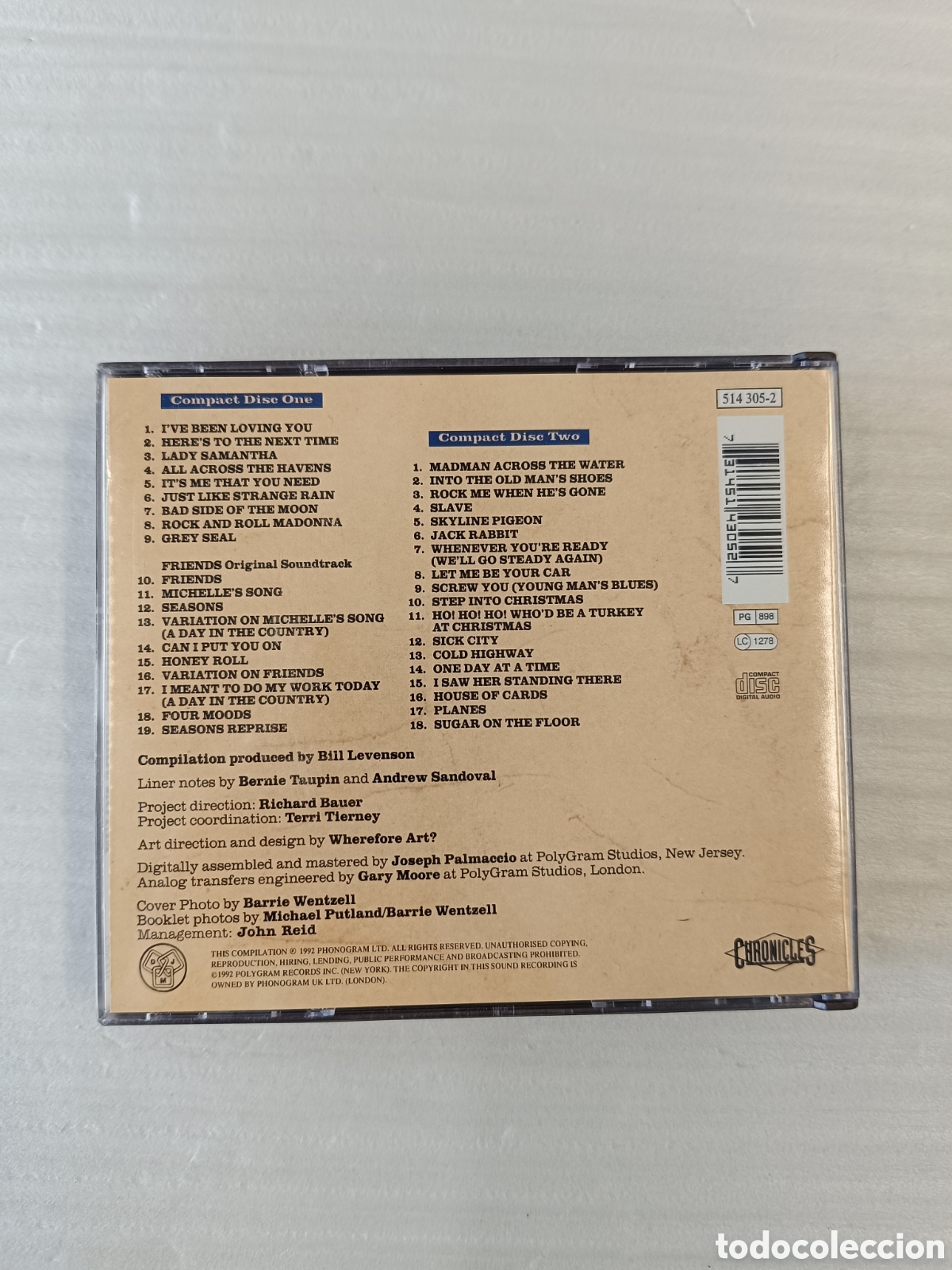 CDs de m&uacute;sica: Elton John - rare masters - Foto 2