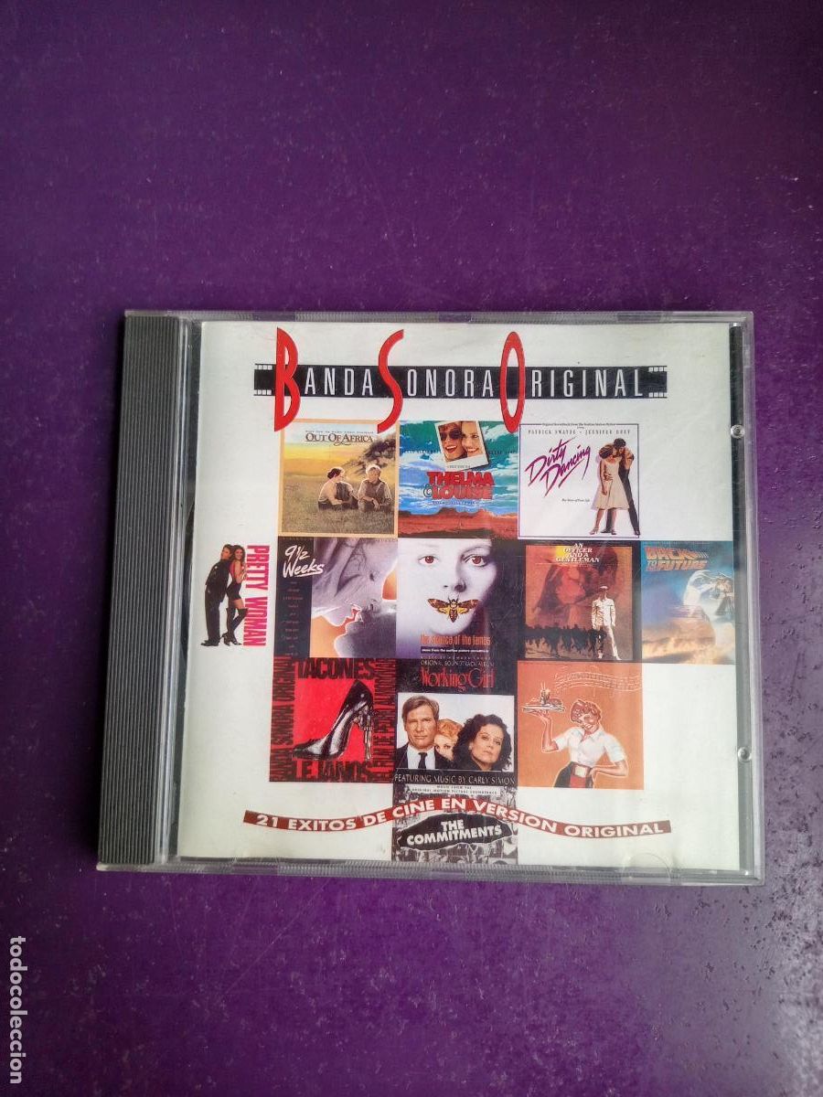 CDs de m&uacute;sica: Banda Sonora Original - 21 Exitos De Cine En Version Original - CD MCA 1992 - POCO USO, BSO - Foto 1
