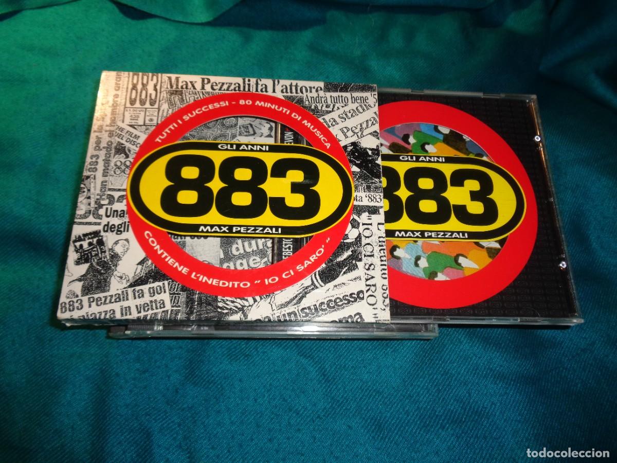 CDs de m&uacute;sica: 883. GLI ANNI. MAX PEZZALI. CD. IMPECABLE(#) - Foto 1