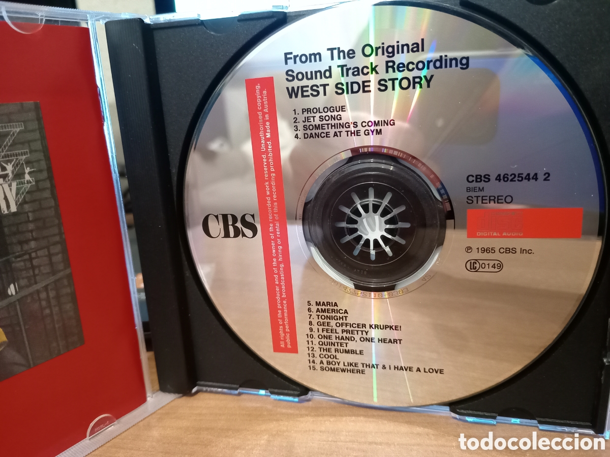 CDs de m&uacute;sica: CD SOUNDTRACK: WEST SIDE STORY - Foto 2