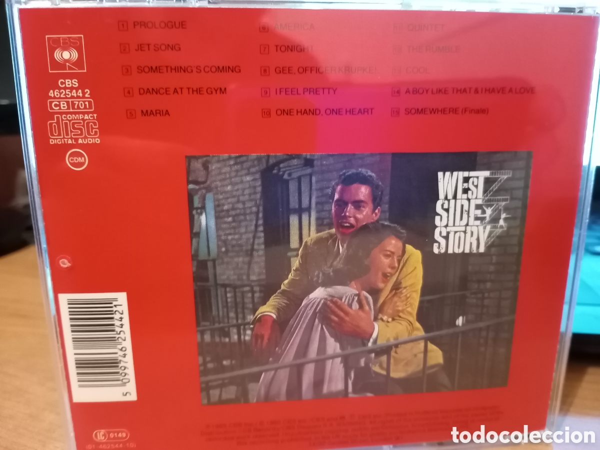 CDs de m&uacute;sica: CD SOUNDTRACK: WEST SIDE STORY - Foto 3