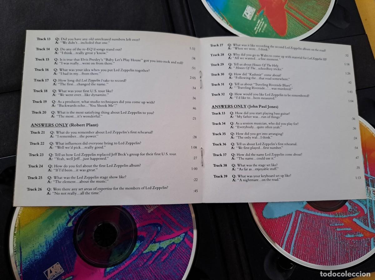 CDs de m&uacute;sica: LED ZEPPELIN - REMASTERS (3 CD) - BOX SET 1990 (USA) - Foto 6