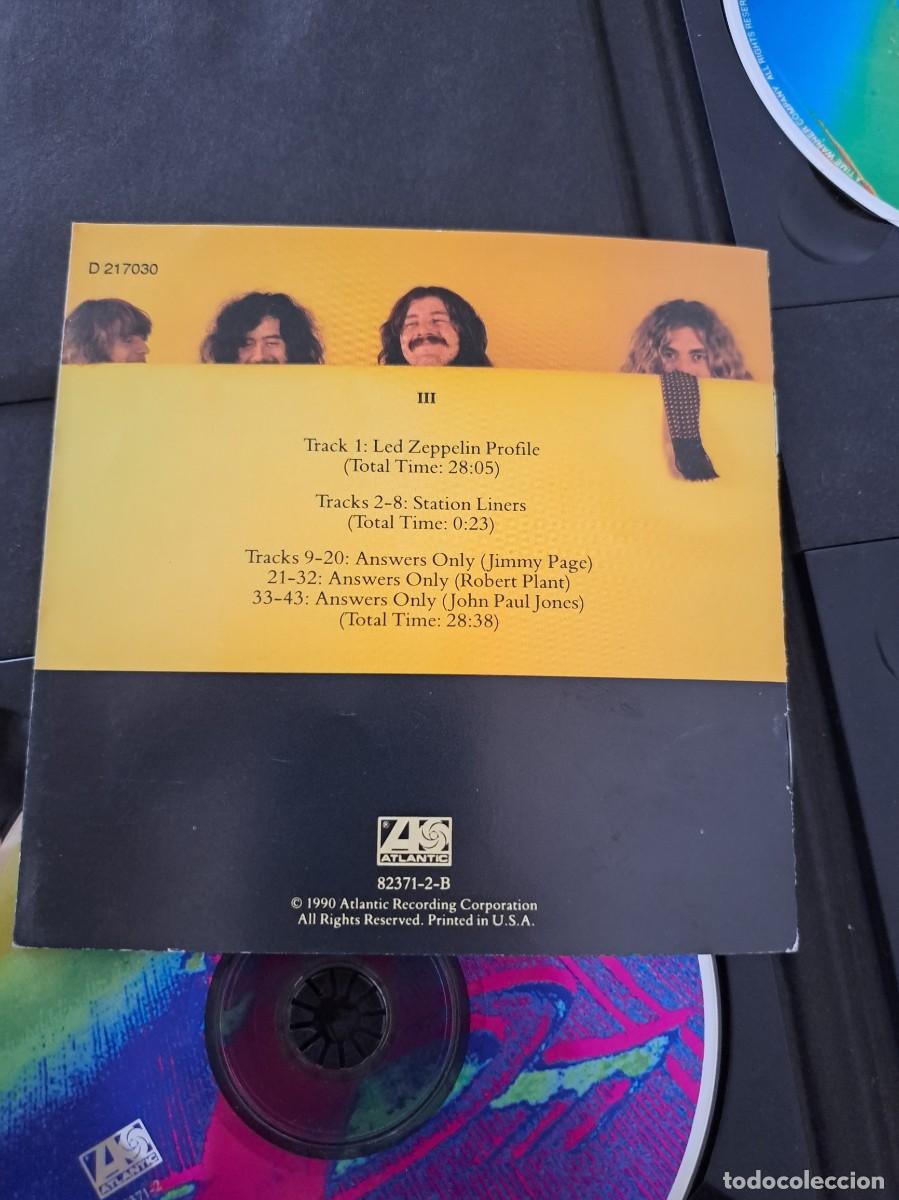 CDs de m&uacute;sica: LED ZEPPELIN - REMASTERS (3 CD) - BOX SET 1990 (USA) - Foto 8