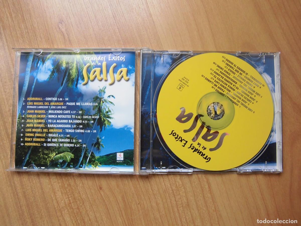 CDs de m&uacute;sica: CD GRANDES &Eacute;XITOS DE LA SALSA - Foto 3
