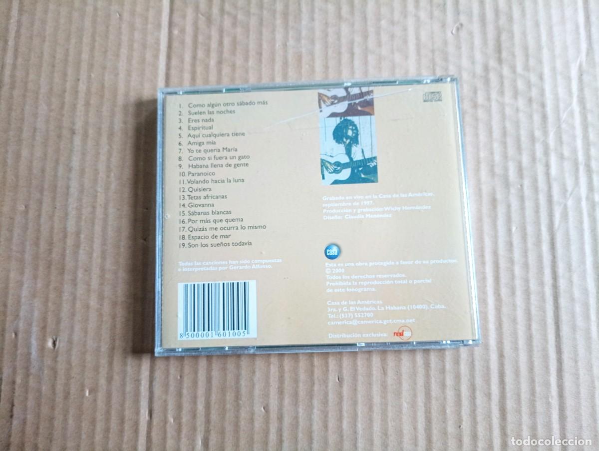CDs de m&uacute;sica: GERARDO ALFONSO - RECUENTO CD 2000 FOLK CUBA - Foto 3