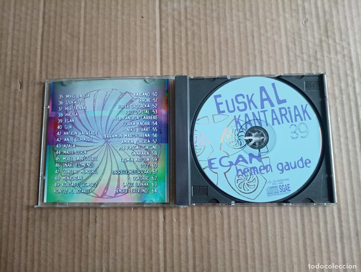 CDs de m&uacute;sica: EGAN - HEMEN GAUDE CD 1997 - Foto 2