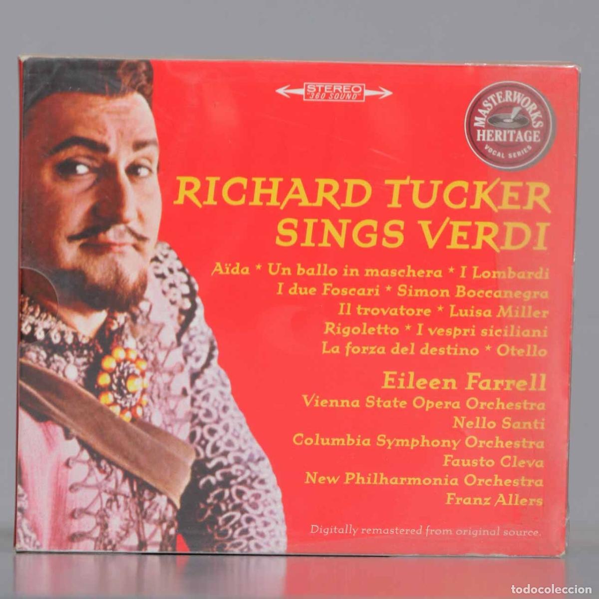 CDs de M&uacute;sica: CD. Richard Tucker Sings Verdi. PRECINTADO