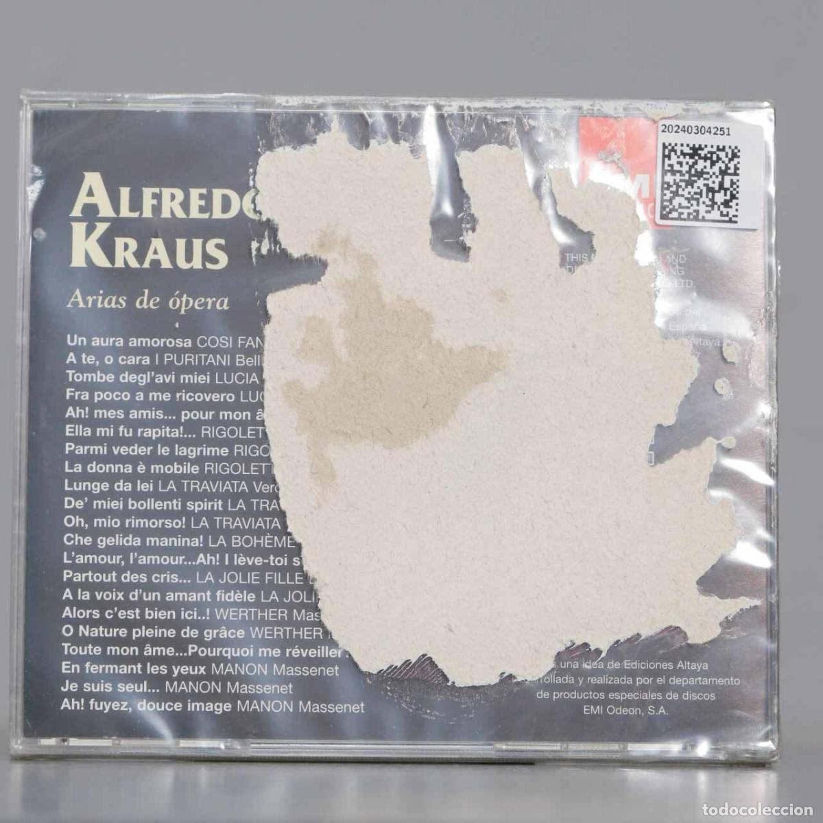 CDs de m&uacute;sica: CD. KRUAS. ARIAS DE OPERA. PRECINTADO - Foto 2