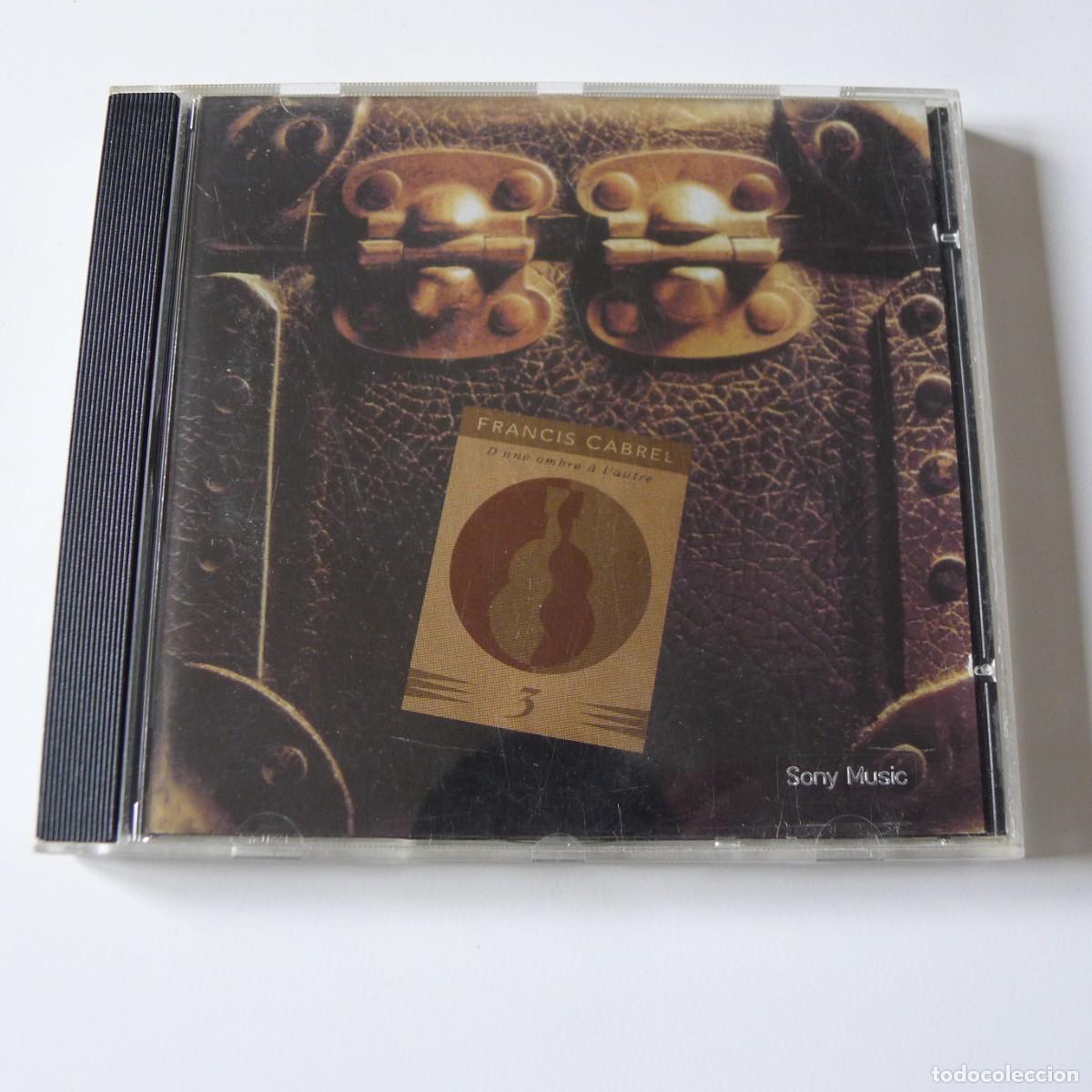 CDs de m&uacute;sica: FRANCIS CABREL : DUNE OMBRE A LAUTRE CD - Foto 1