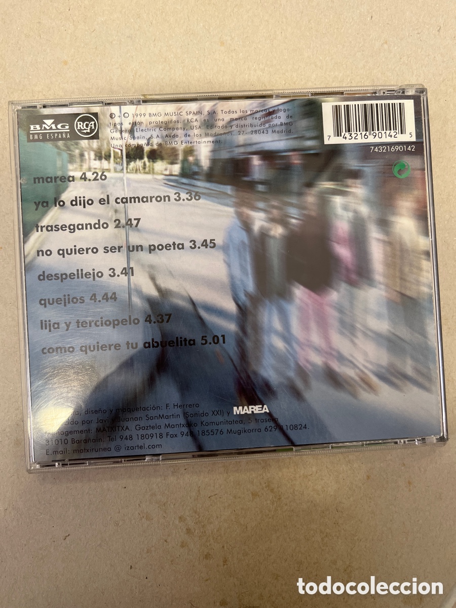 CDs de m&uacute;sica: Marea. La patera. CD - Foto 2