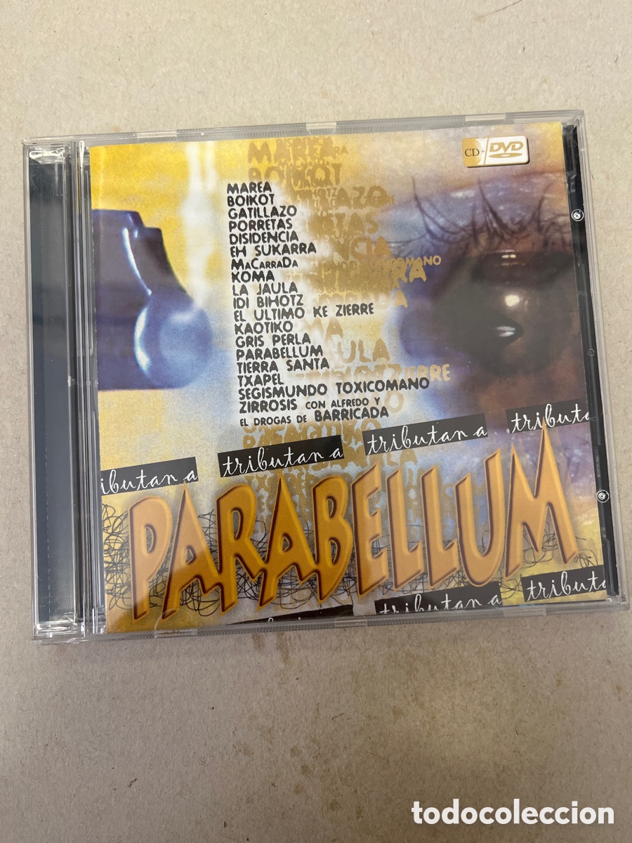 CDs de m&uacute;sica: PARABELLUM - Tributan A - CD+DVD - Foto 1