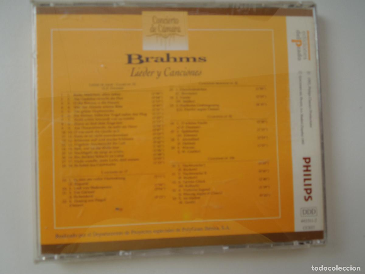 CDs de m&uacute;sica: BRAHMS - LIEDER Y CANCIONES - CORO MONTEVERDI - CD - Foto 3