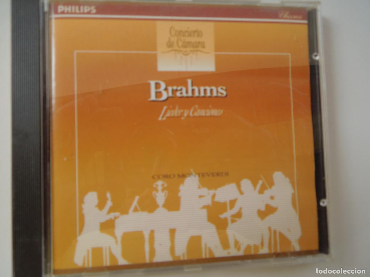 CDs de m&uacute;sica: BRAHMS - LIEDER Y CANCIONES - CORO MONTEVERDI - CD - Foto 1