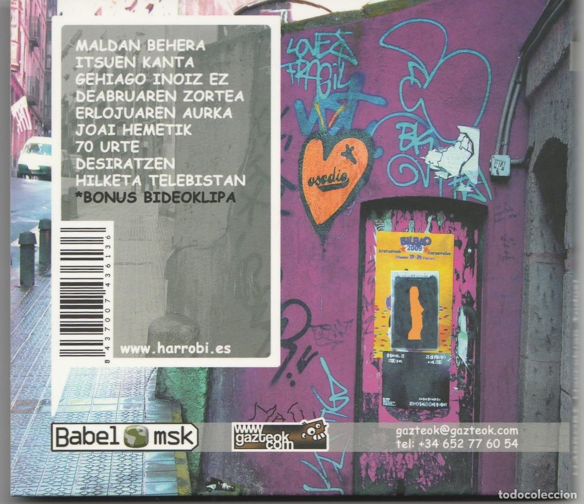 CDs de m&uacute;sica: CD HARROBI - HARROBIAN INDUSI - DIGIPACK - Foto 2