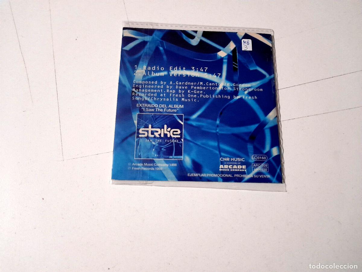 CDs de m&uacute;sica: STRIKE &rdquo;INSPIRATION&rdquo; CD SINGLE 2 TRACKS - Foto 2