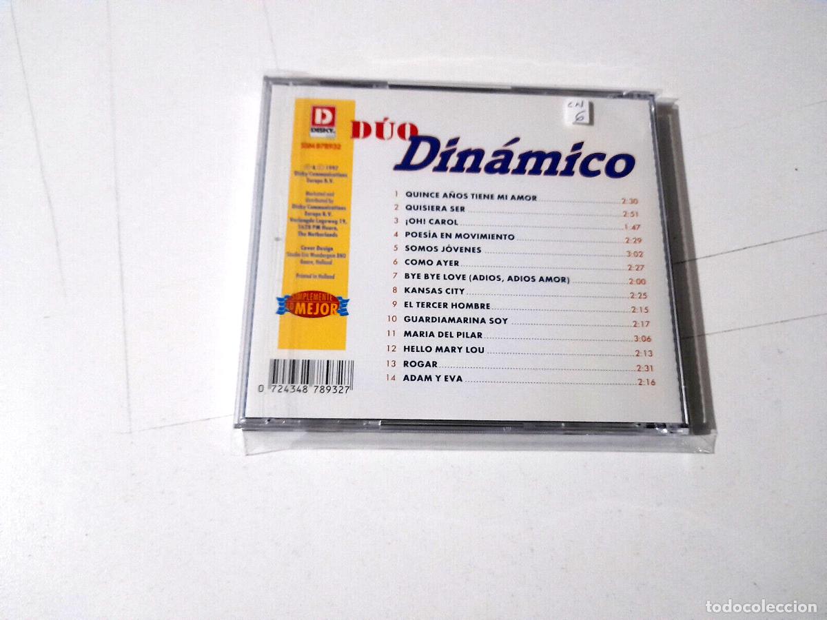 CDs de m&uacute;sica: DUO DINAMICO &rdquo;SIMPLEMENTE LO MEJOR&rdquo; CD 14 TRACKS COMO NUEVO - Foto 2