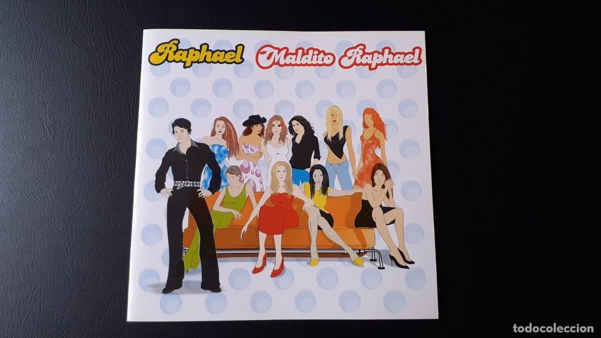 CDs de m&uacute;sica: Raphael, Maldito Raphael (CARATULAS CD, SIN DISCO) - Foto 3