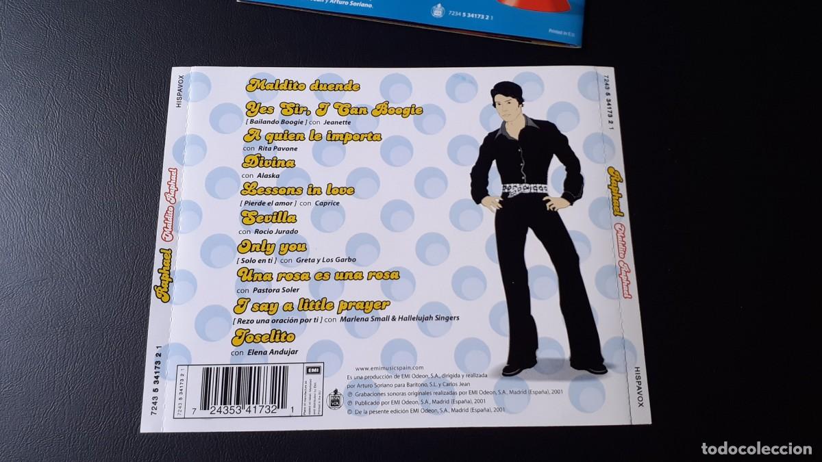 CDs de m&uacute;sica: Raphael, Maldito Raphael (CARATULAS CD, SIN DISCO) - Foto 5