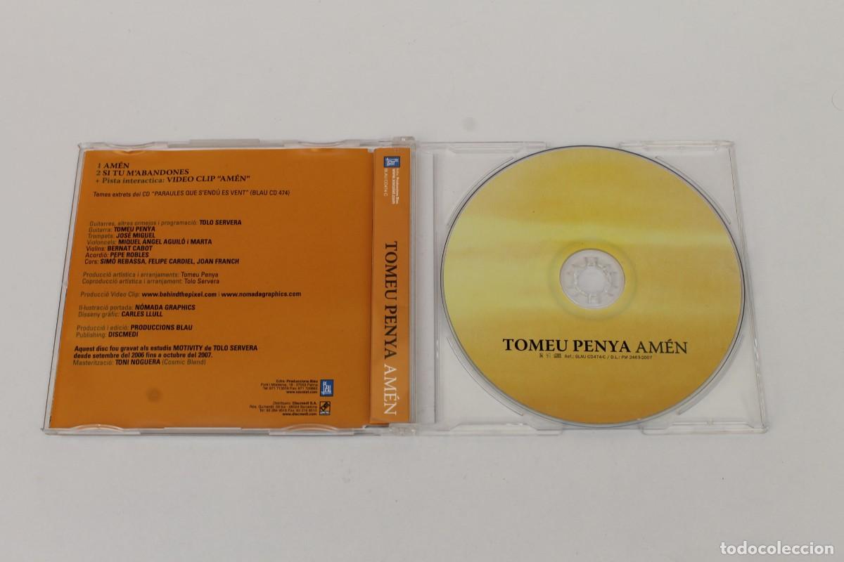 CDs de m&uacute;sica: CD - TOMEU PENYA - AM&Eacute;N - Foto 2