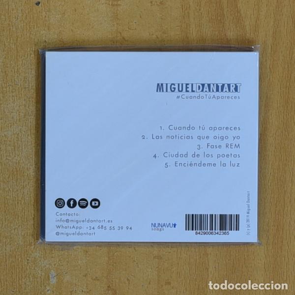 CDs de m&uacute;sica: MIGUEL DANTART - CUANDO TU APARECES - CD - Foto 2