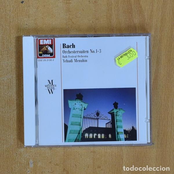 CDs de m&uacute;sica: BACH - ORCHESTERSUITEN NO 1 / 3 - CD - Foto 1
