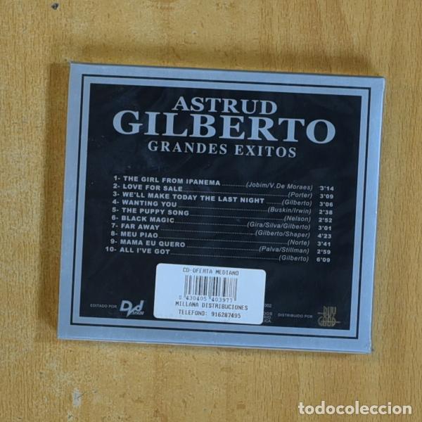 CDs de m&uacute;sica: ASTRUD GILBERTO - GRANDES EXITOS - CD - Foto 2